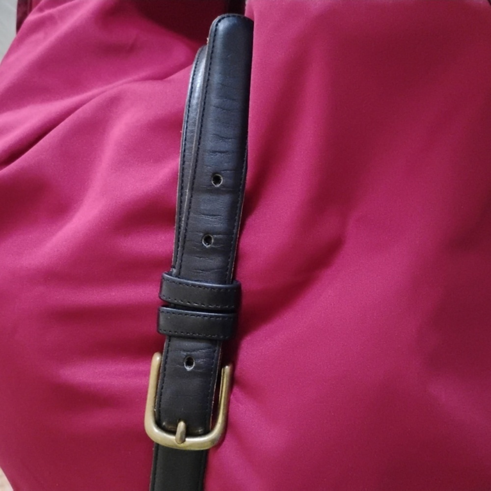 Vintage Coach Black Leather Belt